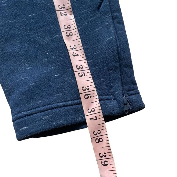 Adidas Sweatpants Men's Size Small Navy Blue Space Dye Training Outdoor Comfy - Picture 7 of 10